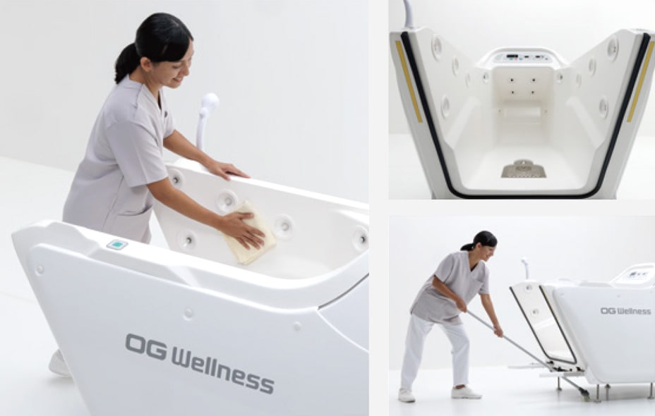 Sanitary with easy cleaning