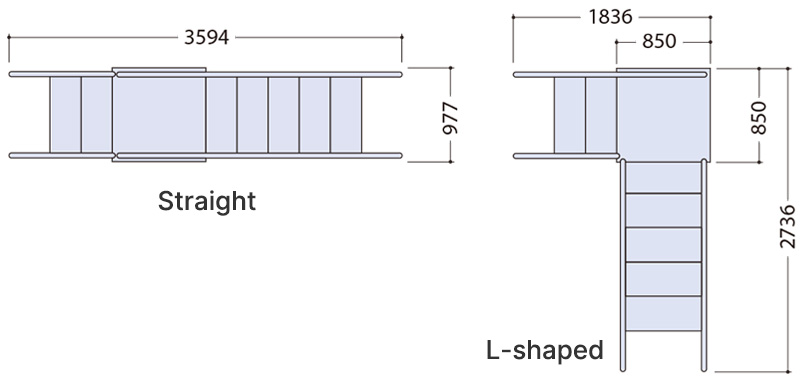 Exercise Stairs low step type / GH-455