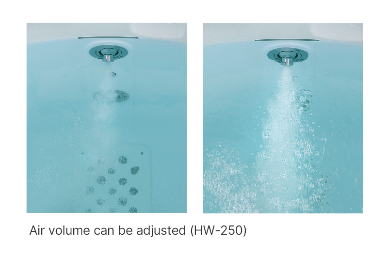 EJECTORBATH adjustable ejector nozzles