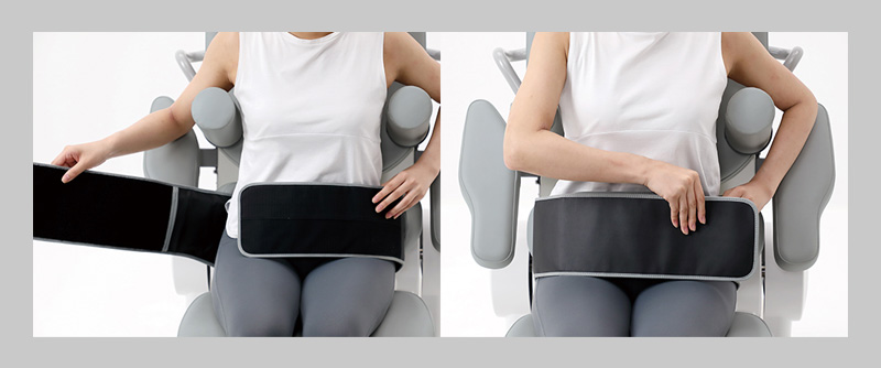 Easily attachable belt