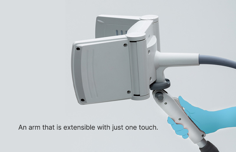 MICRO THERMY one-touch applicator arm