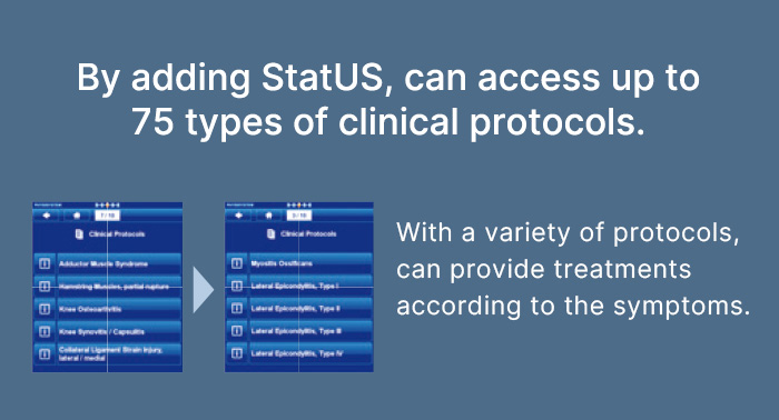 PHYSISYSTEM CT-7 clinical protocols with StatUS