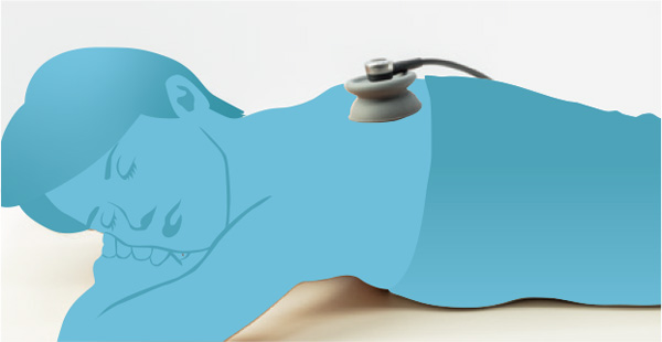 PHYSISYSTEM CT-7 hands-free therapy setup